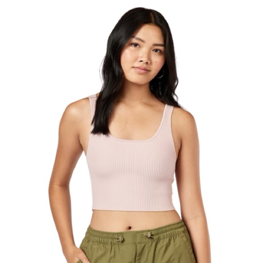 Cozi - Pink Perfect Rib Tank - Picture 4 of 7